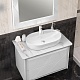 Opadiris Мебель для ванной Луиджи 90 One 67 подвесная белая матовая – фотография-19